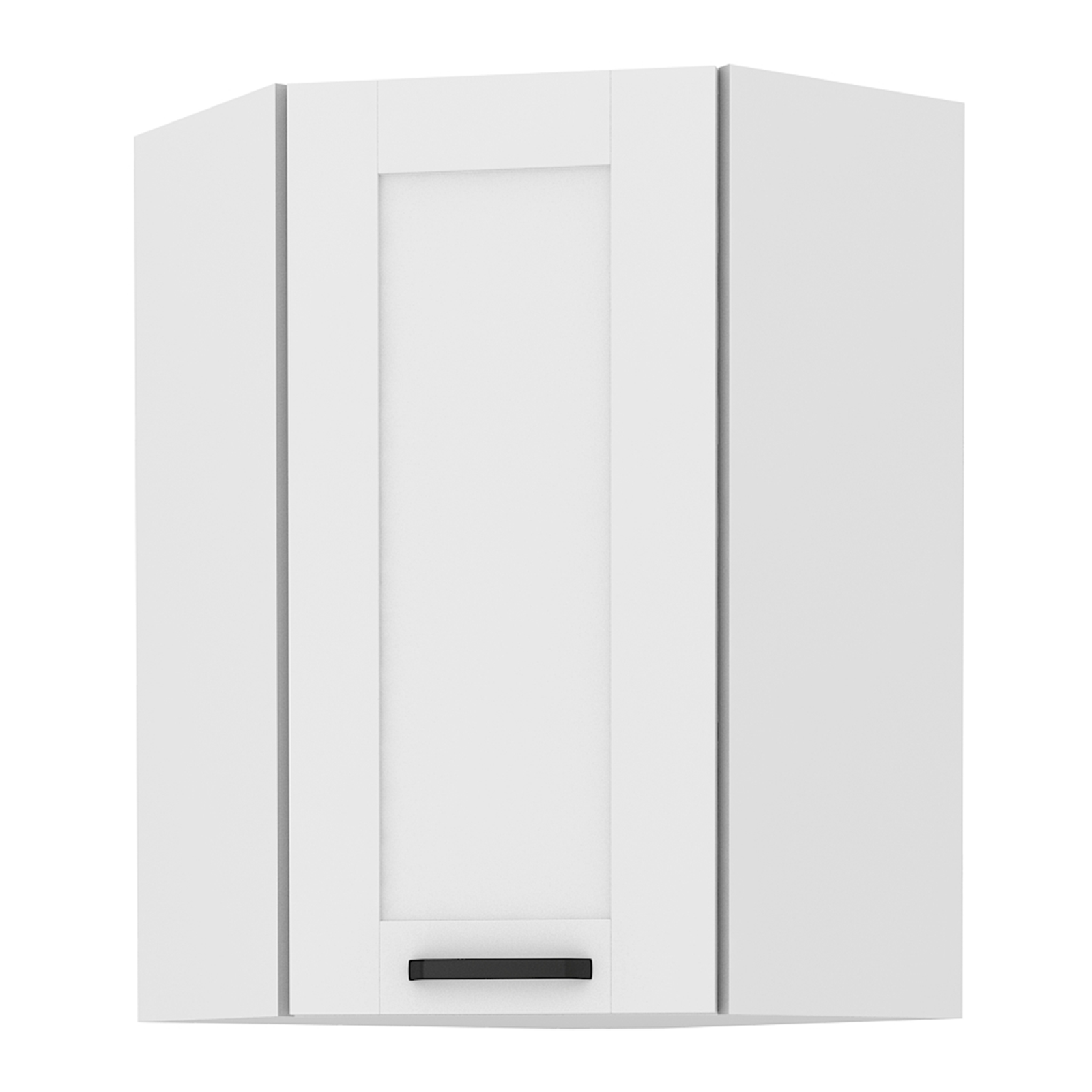 Horná rohová skrinka, biela, LULA 58x58 GN-90 1F