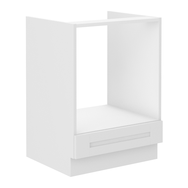 Spodná skrinka na vstavaný sporák, biela, LULA 60 D GAZ BB