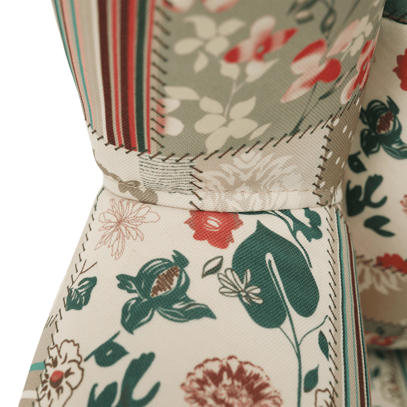 Kreslo ušiak, látka patchwork viorica 1, CHARLOT – Obrázok 5