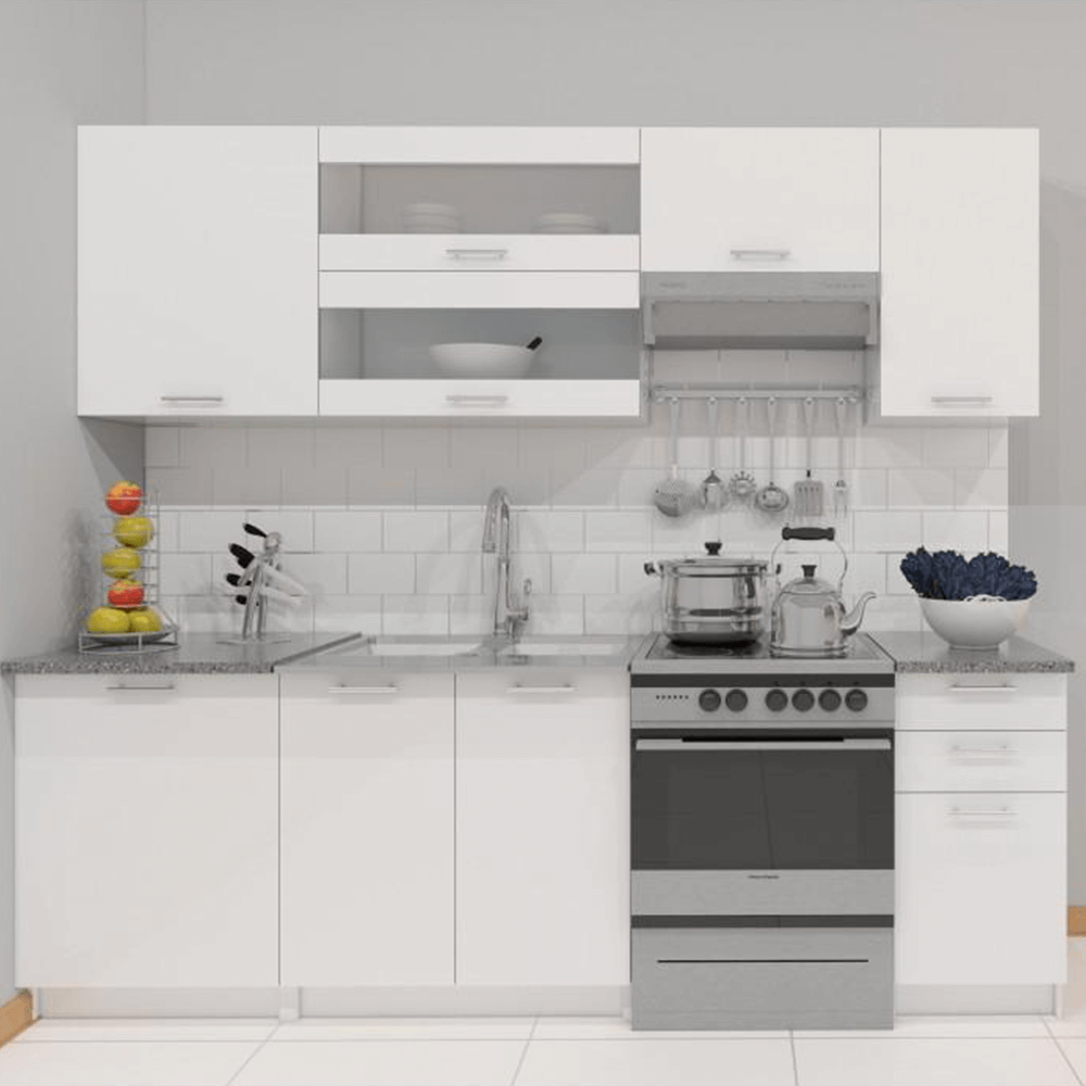 Horná skrinka, biela, FABIANA W - 60OK – Obrázok 2