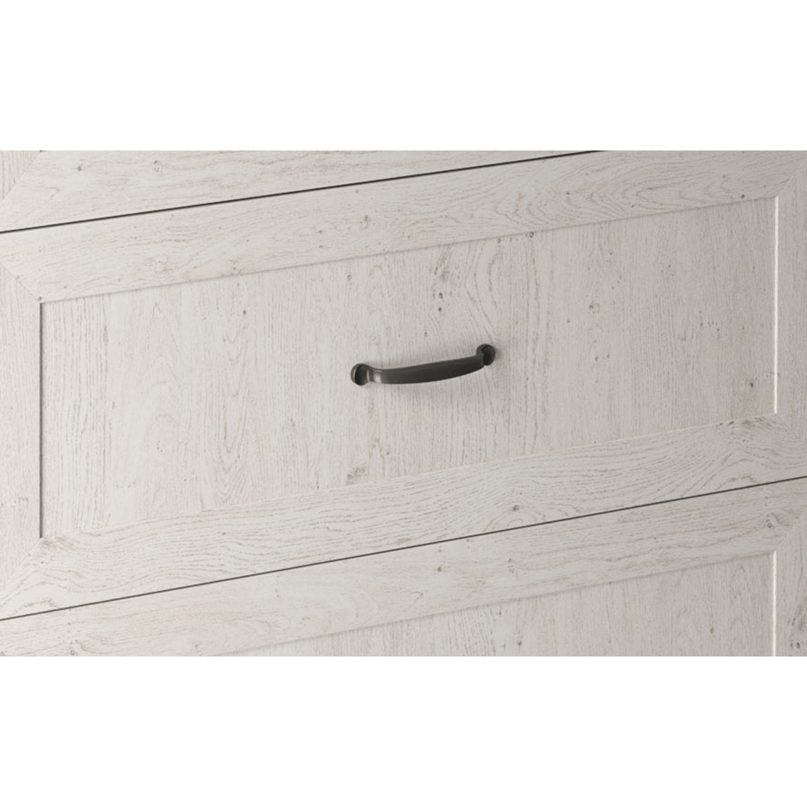 Horná skrinka, biela/sosna nordická, pravá, ROYAL G30 – Obrázok 8