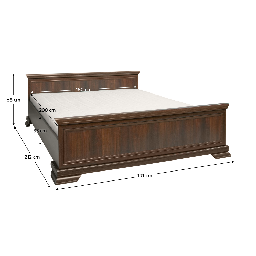 Posteľ 180x200, samoa king, KORA KLS2 – Obrázok 2