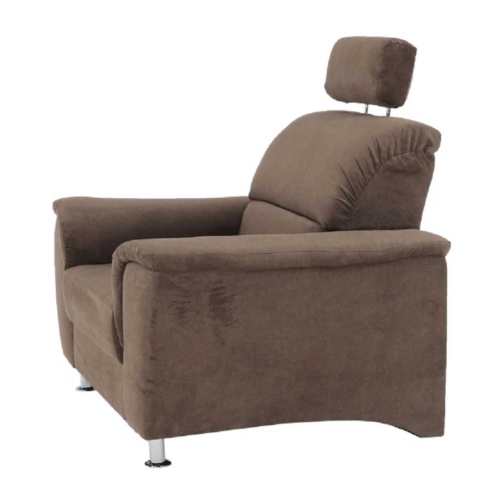 Kreslo, hnedá látka, SANTIAGO – Obrázok 12