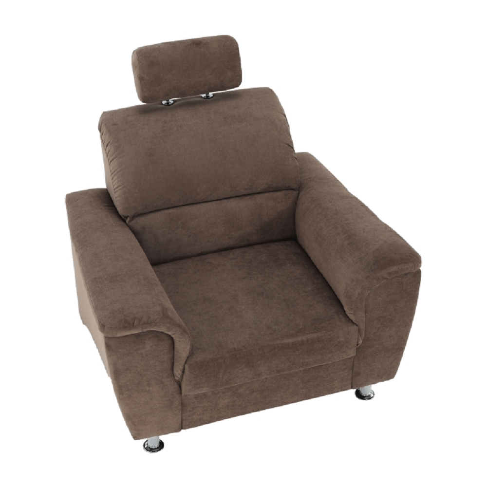 Kreslo, hnedá látka, SANTIAGO – Obrázok 10