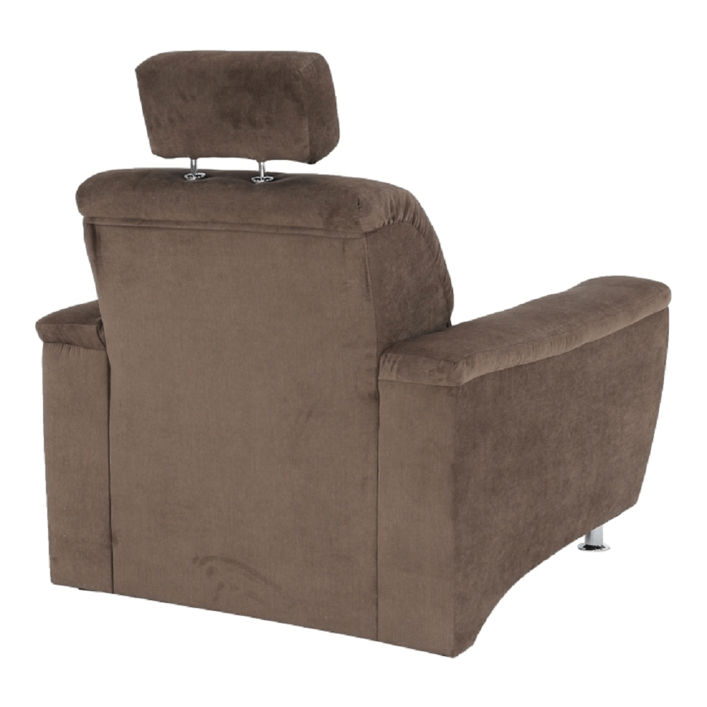 Kreslo, hnedá látka, SANTIAGO – Obrázok 11