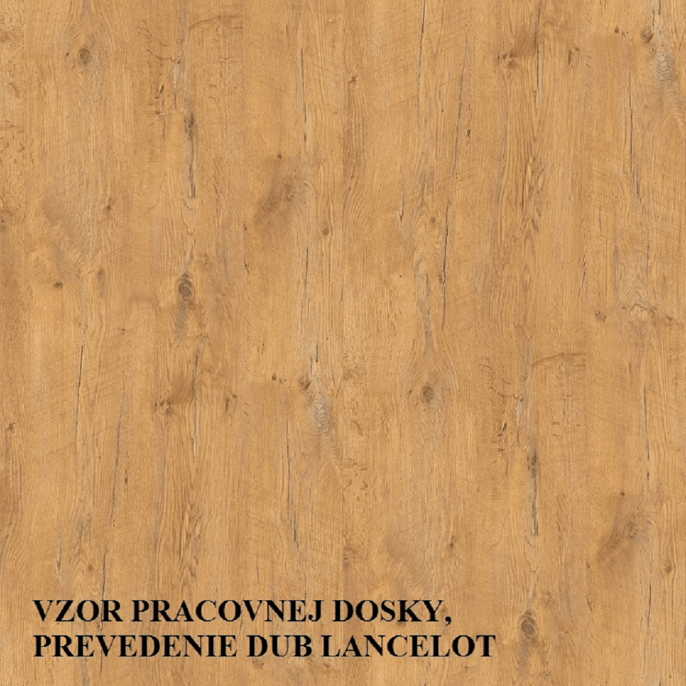 Dolná skrinka D25PZ, pravá, biela, SICILIA – Obrázok 2