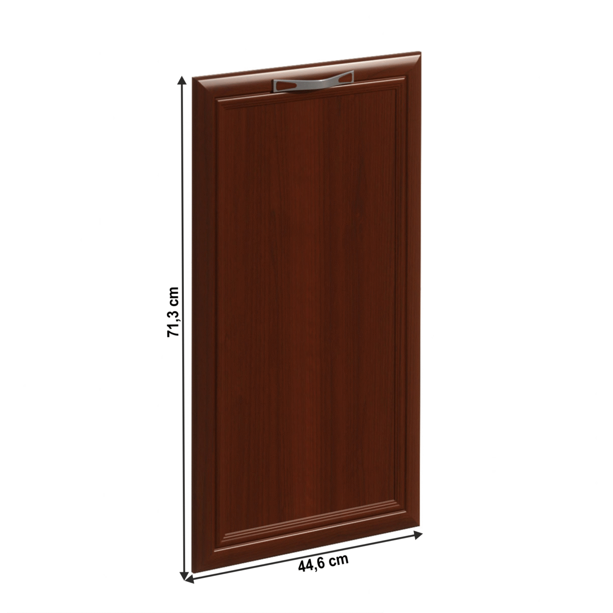 Dvierka na vstavanú umývačku riadu, 44,6x71,3, orech Milano, SICILIA - Image 5
