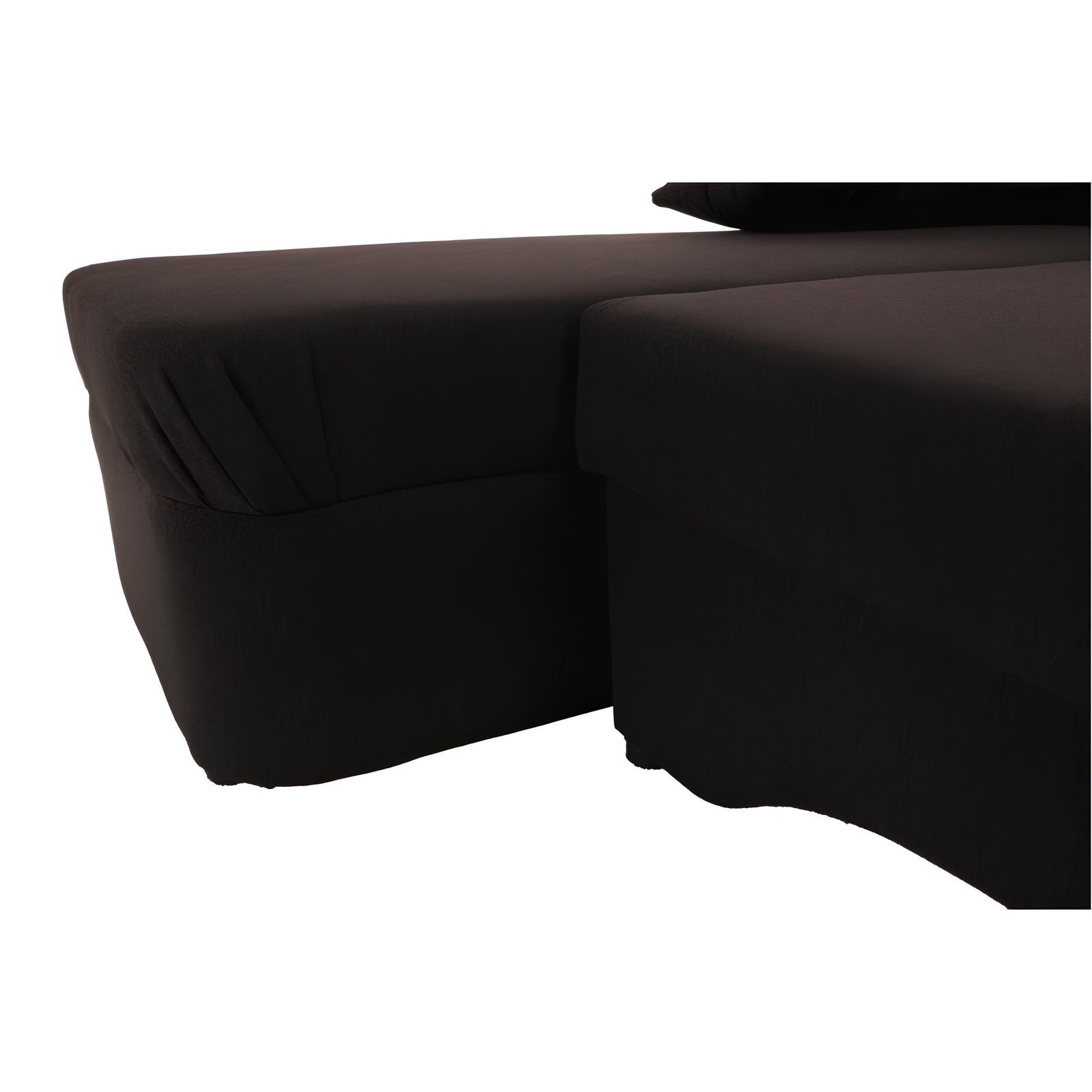 Rohová sedacia súprava, hnedá mix, POLARIS NEW – Obrázok 13