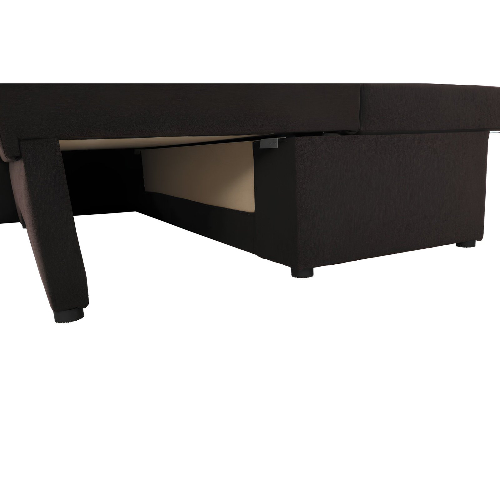 Rohová sedacia súprava, hnedá mix, POLARIS NEW – Obrázok 17