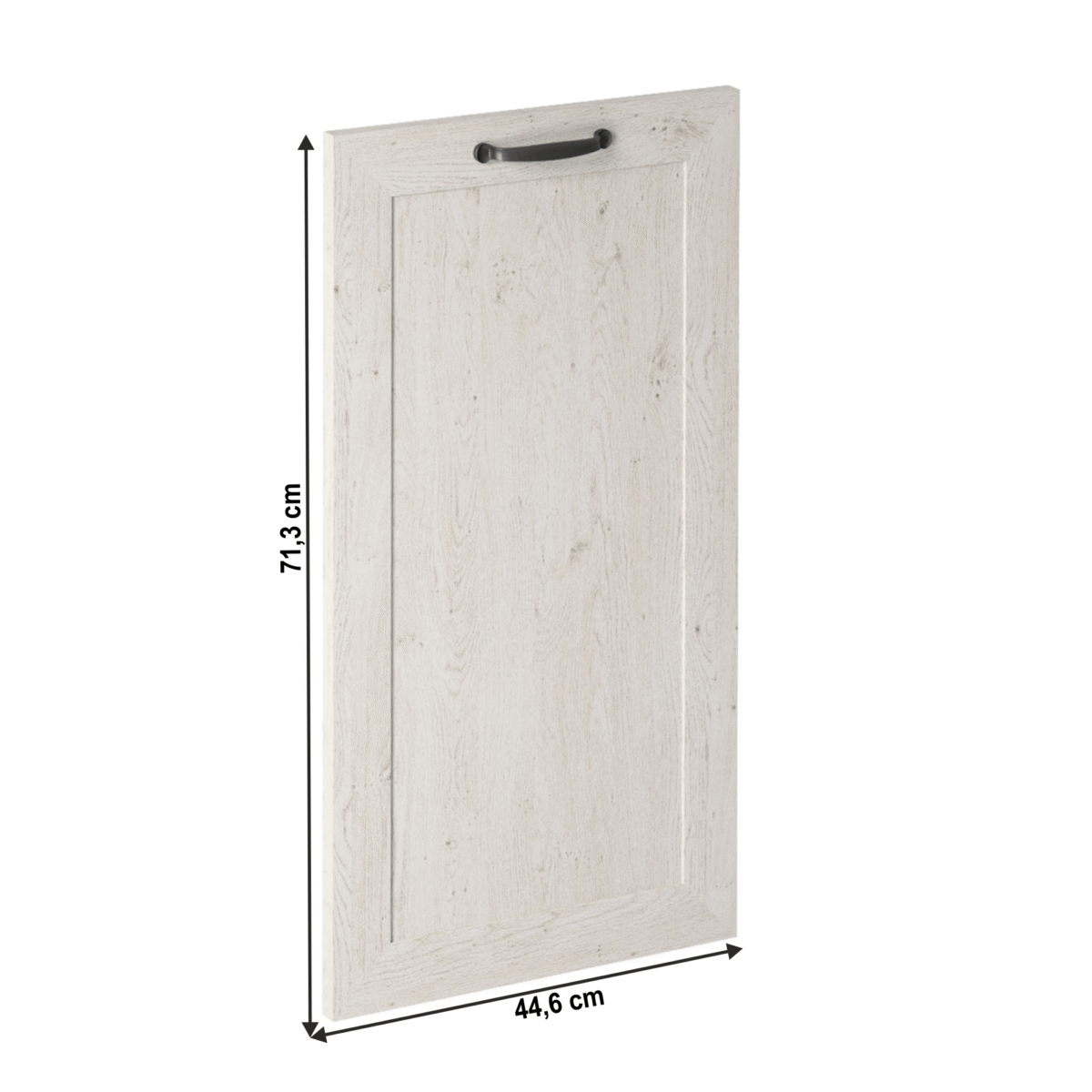 Dvierka na umývačku riadu, 44,6x71,3, sosna nordická, ROYAL - Image 7