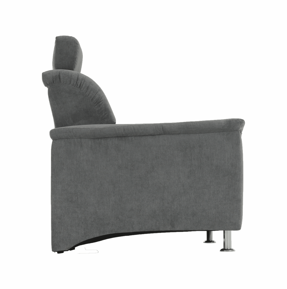 Kreslo, sivá látka, SANTIAGO – Obrázok 10