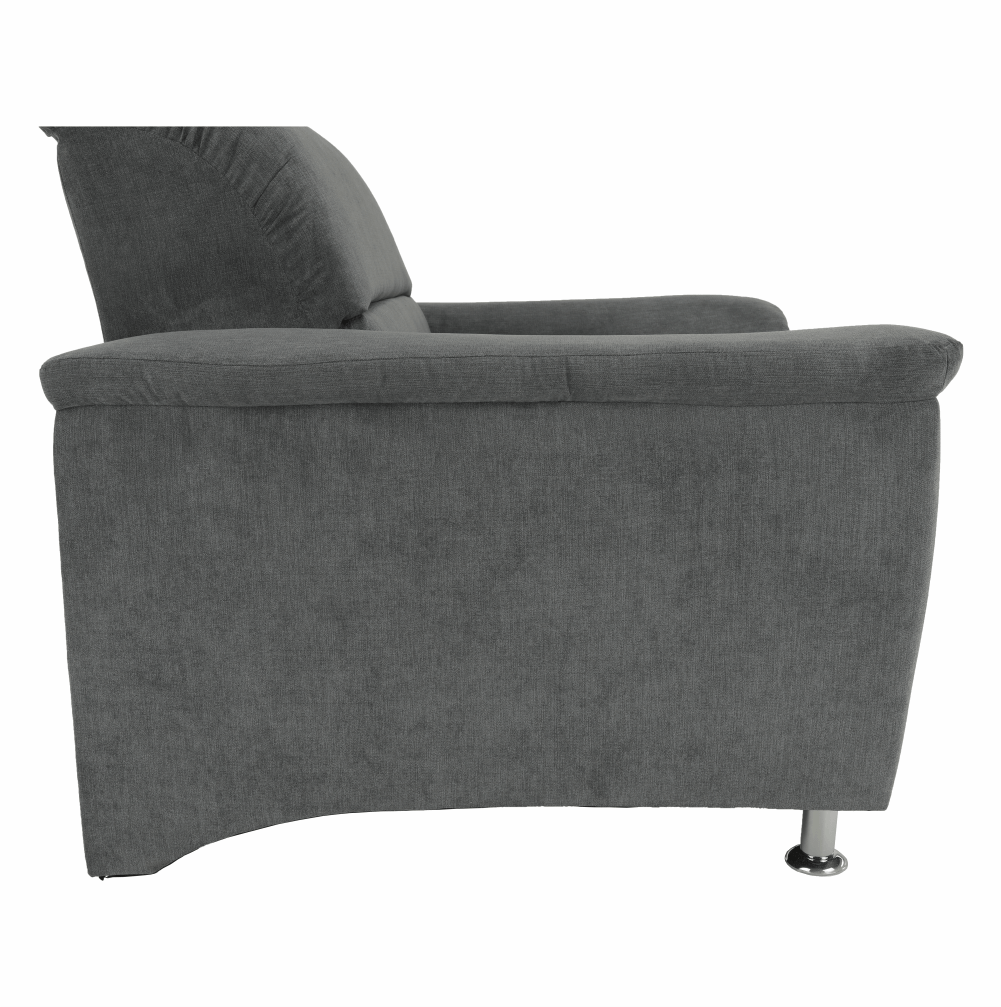 Kreslo, sivá látka, SANTIAGO – Obrázok 13