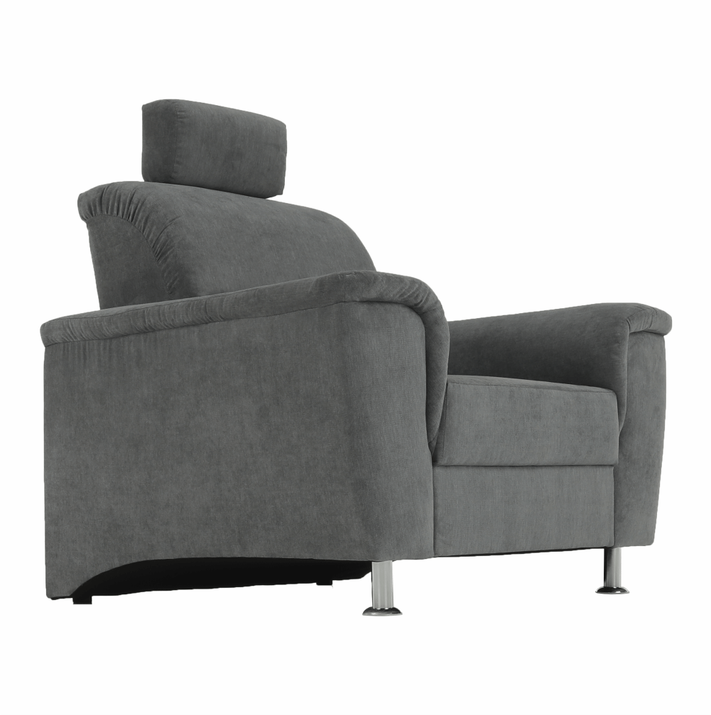 Kreslo, sivá látka, SANTIAGO – Obrázok 21