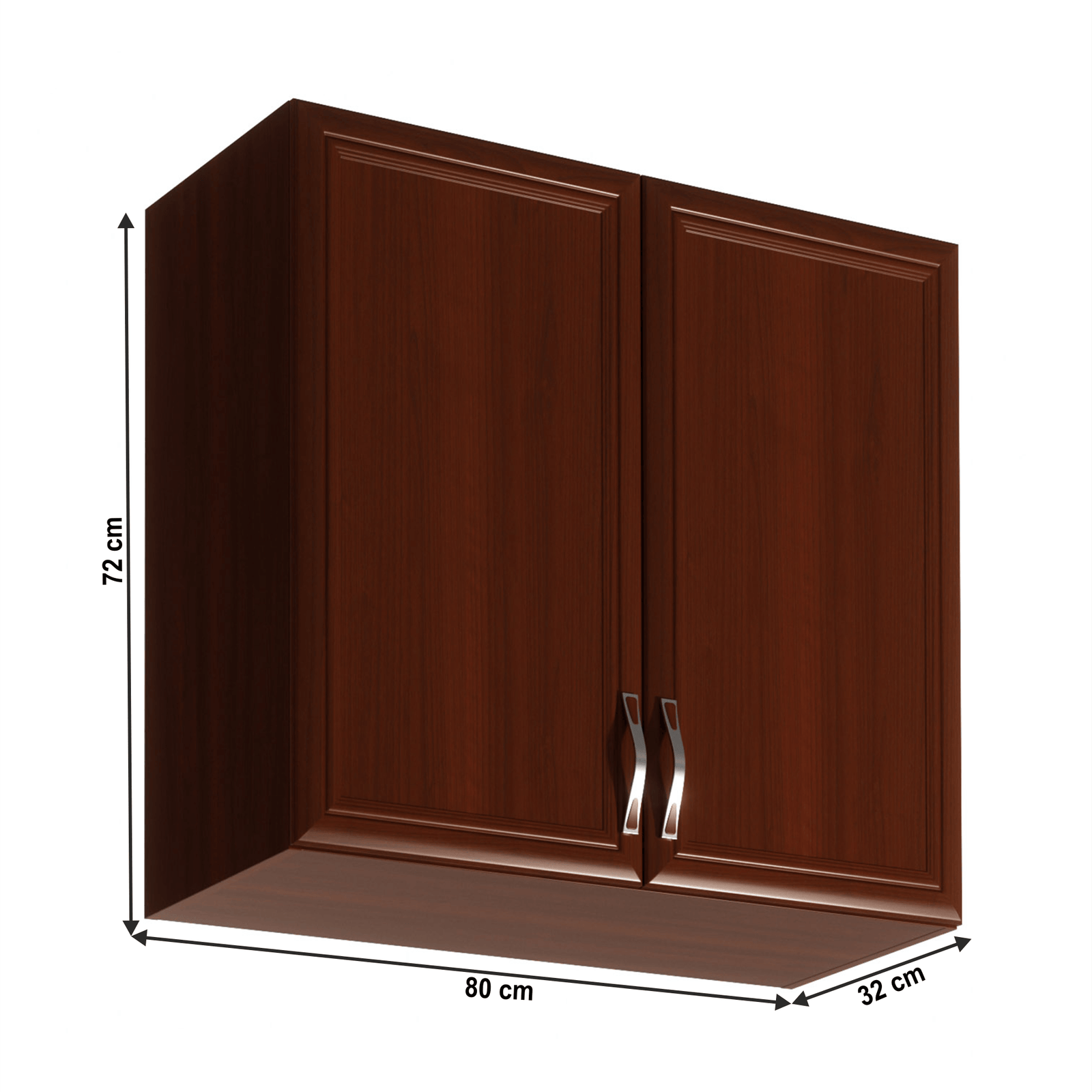 Horná skrinka G80, orech Milano, SICILIA – Obrázok 4