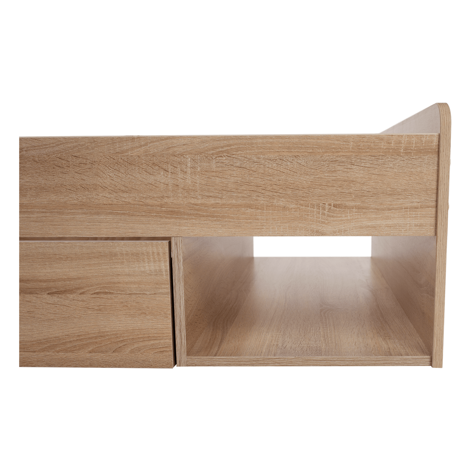 Posteľ 1S/90, dub sonoma, TEYO – Obrázok 8