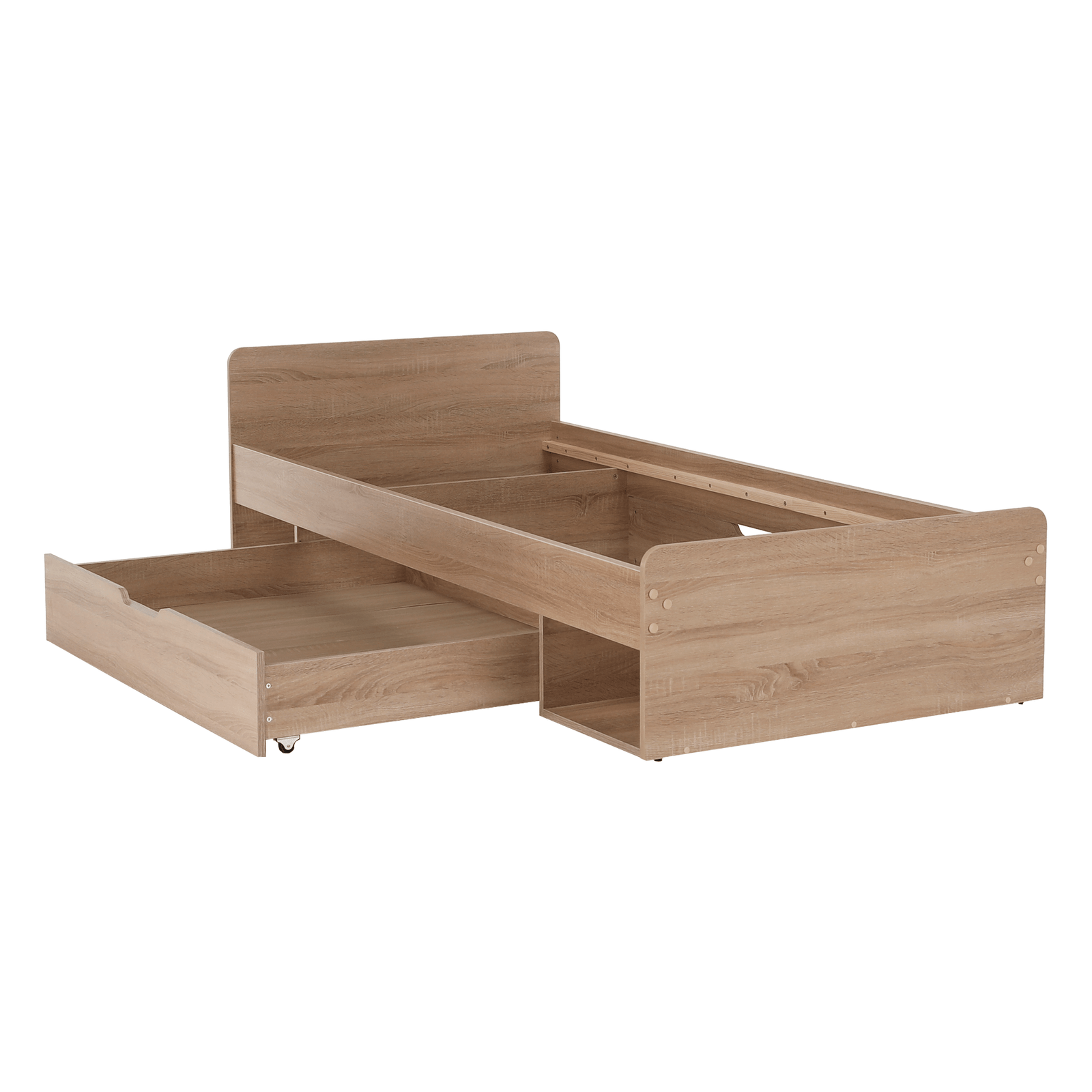Posteľ 1S/90, dub sonoma, TEYO – Obrázok 13