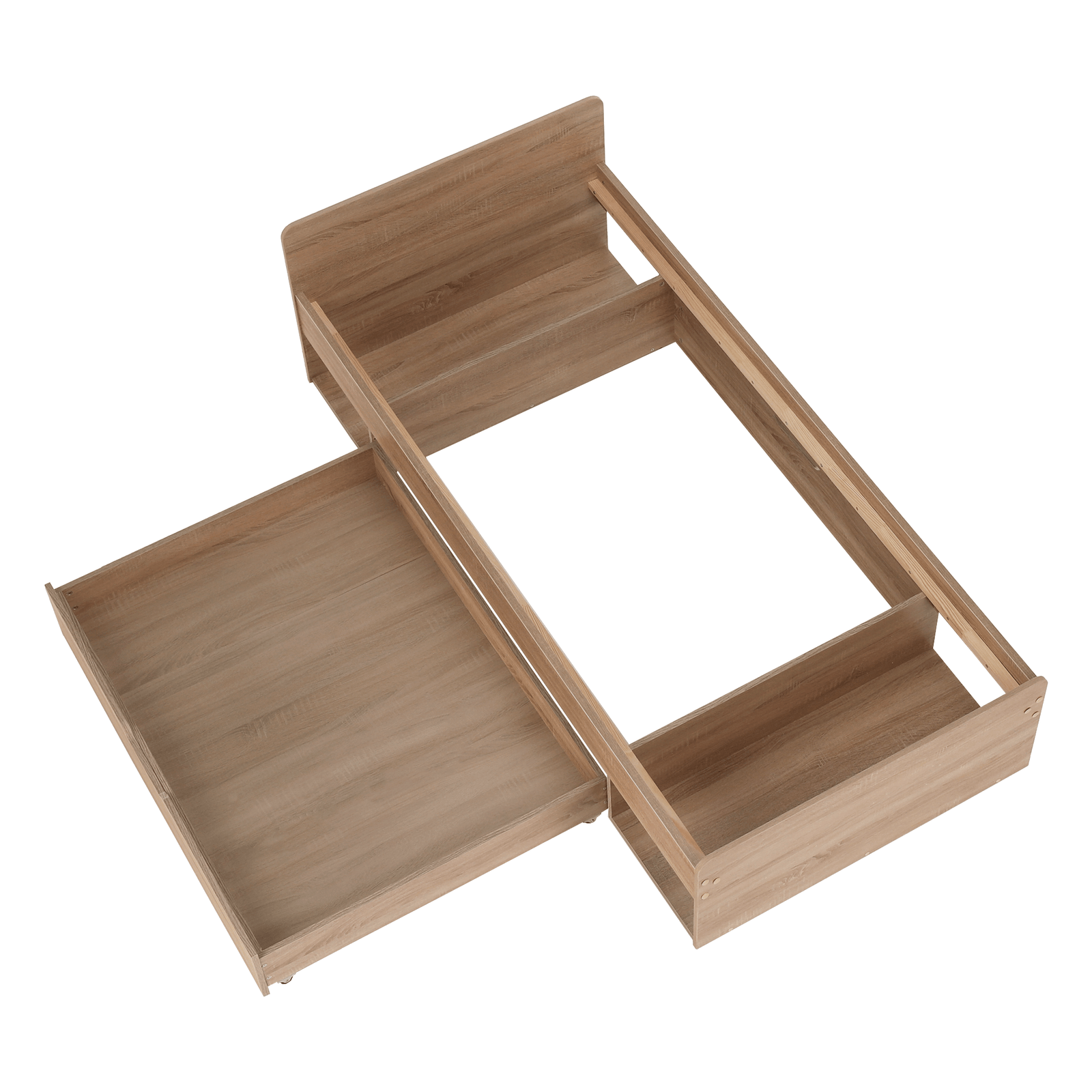 Posteľ 1S/90, dub sonoma, TEYO – Obrázok 14