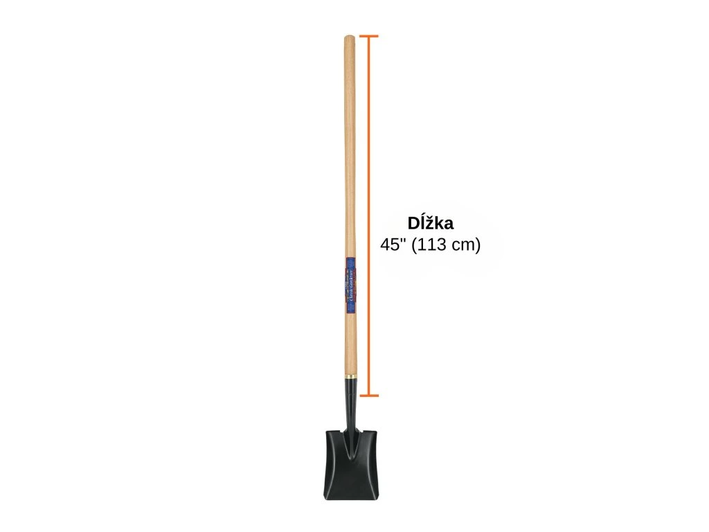 TRUPER - Lopata PCL-CG: Drevená rukoväť – Obrázok 2