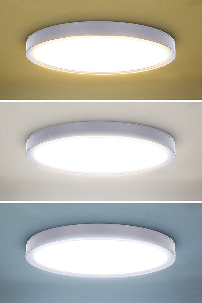 Solight LED stropné svietidlo s diaľkovým ovládačom Estela White, 36W, 2700lm, 30cm, zmena chromatickosti, stmievateľná – Obrázok 4